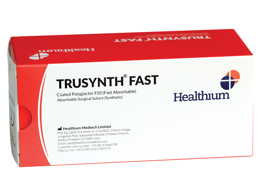 ĶIRURĢISKAIS DIEGS/POLILAGTĪNS/ĀTRI ABSORBĒJAMAS 3/0 APLIS ,3/8 ADATA 19MM-45CM/CAURSPĪDĪGS N12