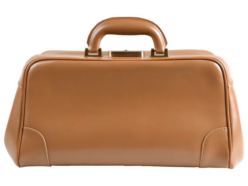 FLORIDA LEATHER BAG - CHESTNUT