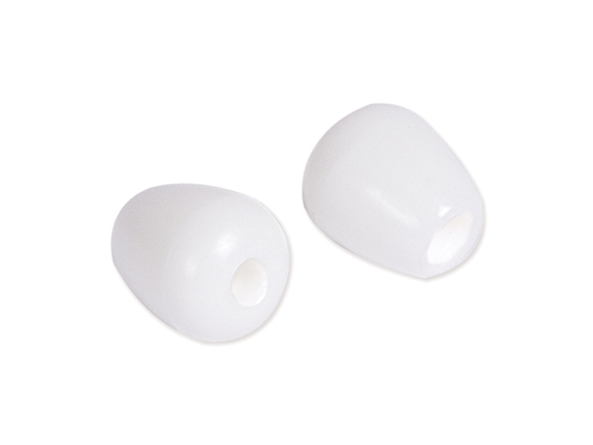 RIGID EARTIPS SCREW TYPE - WHITE FOR CLASSIC/WAN/YTON