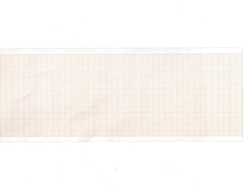 EKG TERMISKĀ PAPĪRA RUĻLIS 210X30 MM X M - ORANŽS REŽĢIS