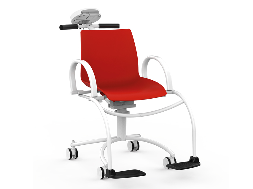 WUNDER DE20 ELEKTRONISKIE KRĒSLA SVARI 250 KG - CLASS III - SARKANI - STANDARTA