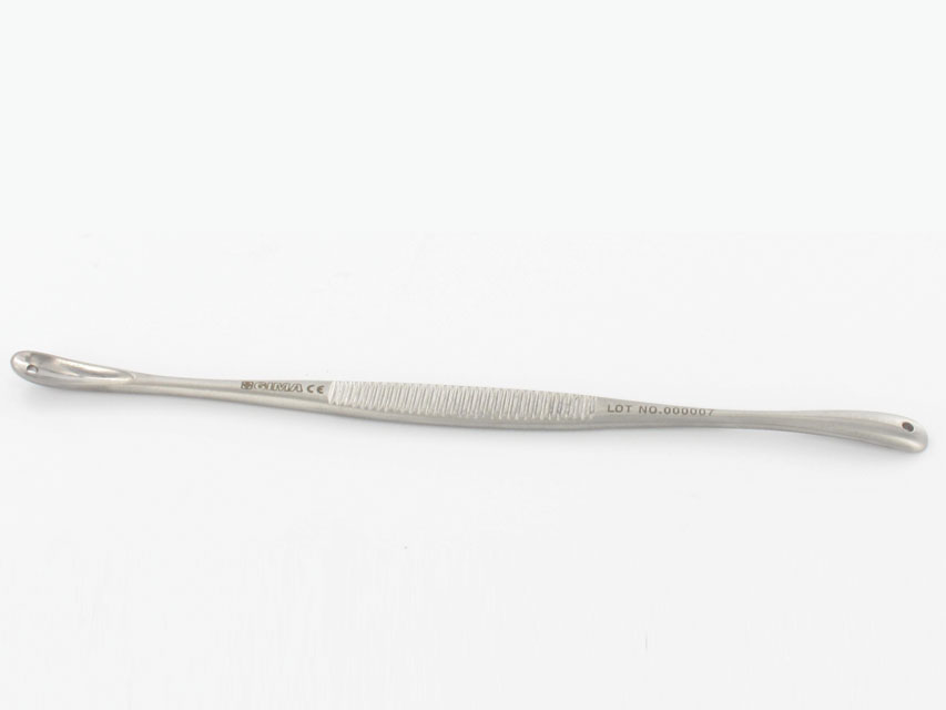 NERŪSĒJOŠĀ TĒRAUDA DERMATOLOĢISKĀ ZONDE UNNA OVĀLS, 14CM