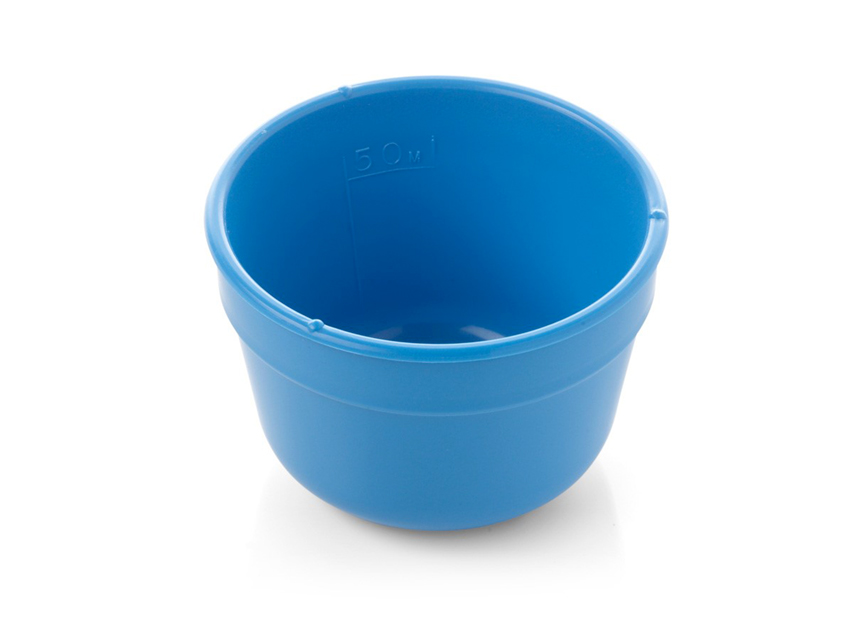 POLIPROPILĒNA TRAUKS 60 MM X 40 MM AUGSTUMS MM, GRADUĀCIJA 50 ML, N1 (MIN.10 GB.)