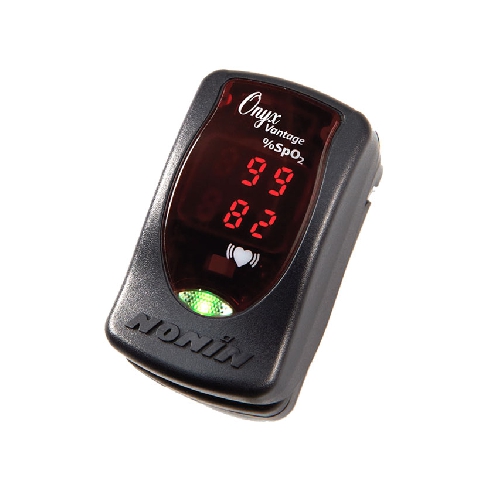 NONIN ONYX VANTAGE PULSE OXIMETER - 9590 - BLACK