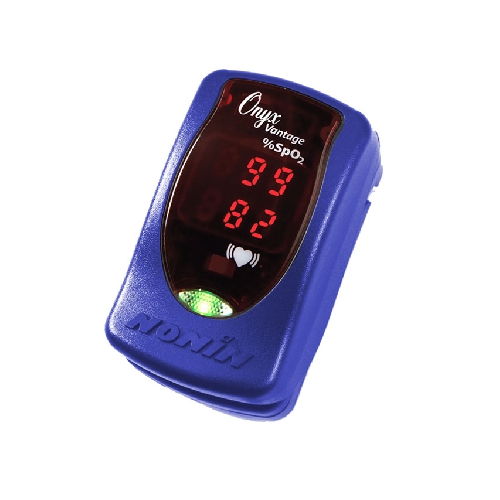 NONIN ONYX VANTAGE PULSE OXIMETER - 9590 - BLUE