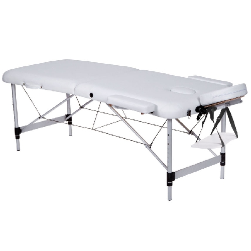 2-SEKCIJU ALUMĪNIJA MASĀŽAS GALDS