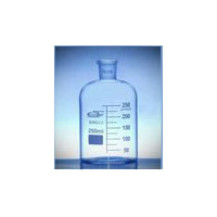 GRADUĒTAS STIKLA PUDELES AR ŠLIFU