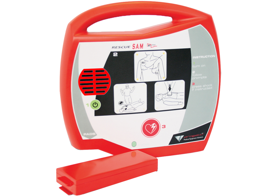 RESCUE SAM AED DEFIBRILLATOR - FRENCH