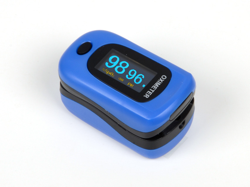 OXY-4 FINGER OXIMETER - BLUE - GB,SE,FI,NL,HU,RO,HR,BG