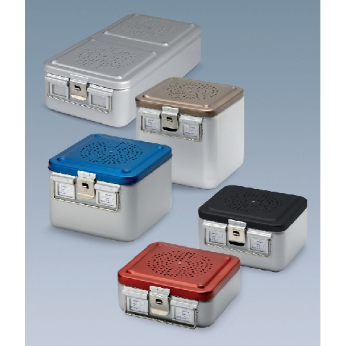 ALUMĪNIJA KONTEINERI AR 2 FILTRIEM, DAUDZKRASĀINI