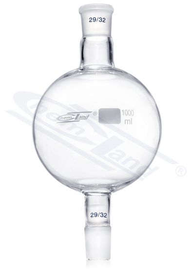 SFĒRISKA KOLBA - REZERVUĀRS HROMATOGRĀFIJAS KOLONNĀM