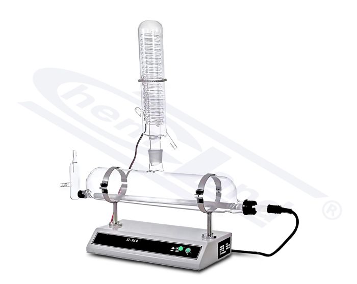 STIKLA ŪDENS DESTILATORA EFEKTIVITĀTE 1,8 L/H