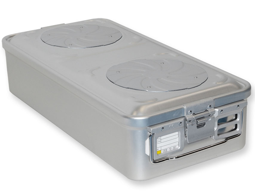 Konteineris ar vārstu-liels h 135 mm-pelēks