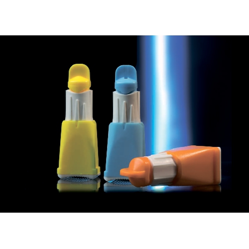Vitrex-Sterilance safety Lancetes automātiskas Flex 3, zils, 23G, 1.3-1.8-2.3mm, 100gab kastē