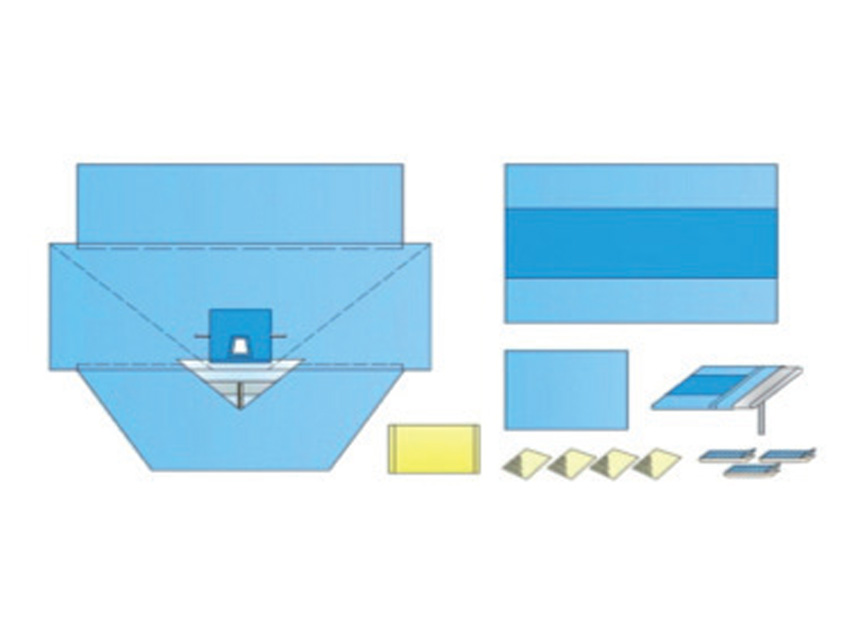 Ģinekologiskais komplets.Sterils N8