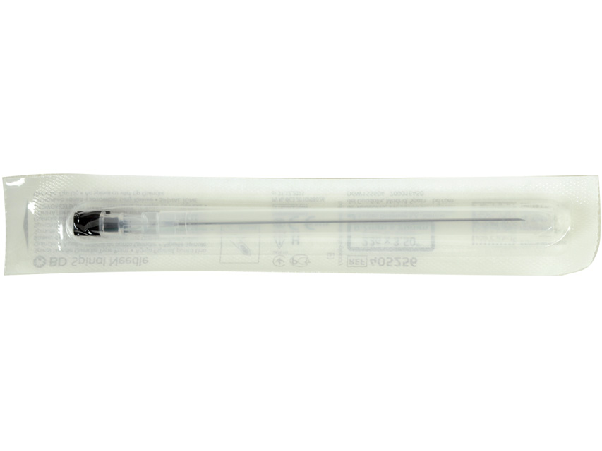 BD Quincke adata 22G (0,7x90mm) N25