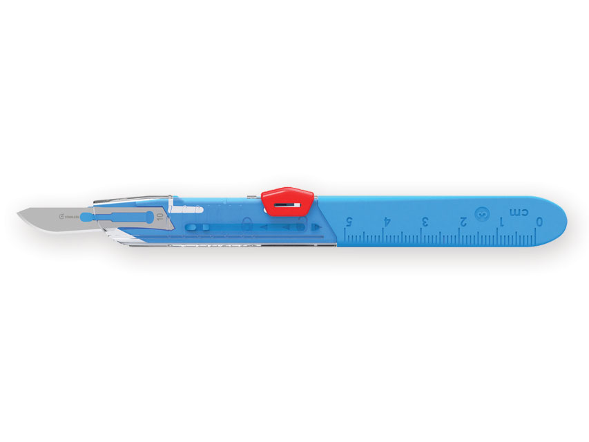 DROŠĪBAS PROTECTIVE SHIELD SKAPEĻI N. 10 - sterili N10
