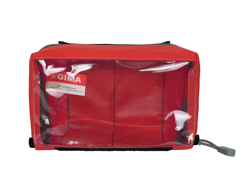 E1 soma ar lodziņu un rokturi,sarkana