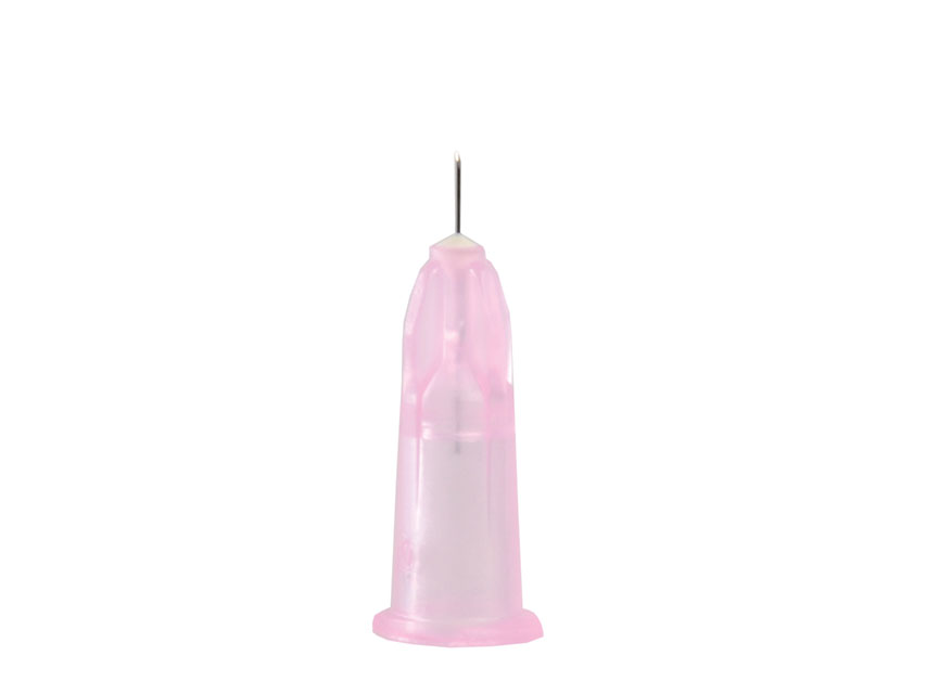 Mezoterapijas Luer adatas 32G (0,23x4 mm) N100 rozā