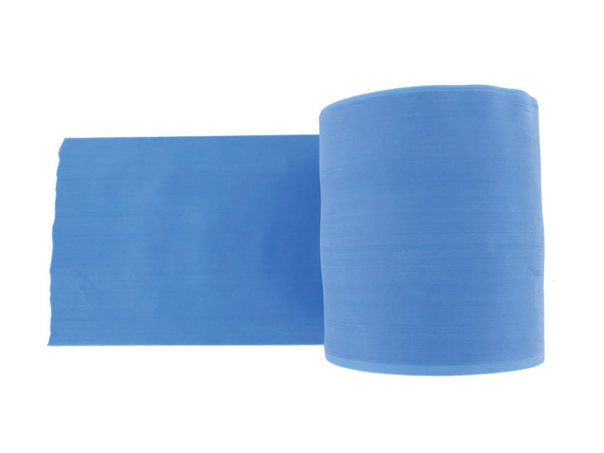 Vingrošanas gumija, 14cm x 45m, zila