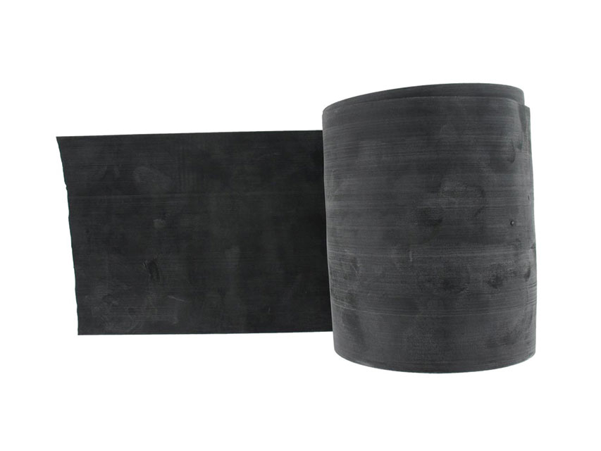 Vingrošanas gumija, 14cm x 45m, melna
