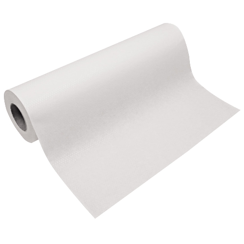 Papīra pārklājs rullī 50cmx50m. ar perforāciju 34cm. balts. 2 slāņi N1 (kastē 9)