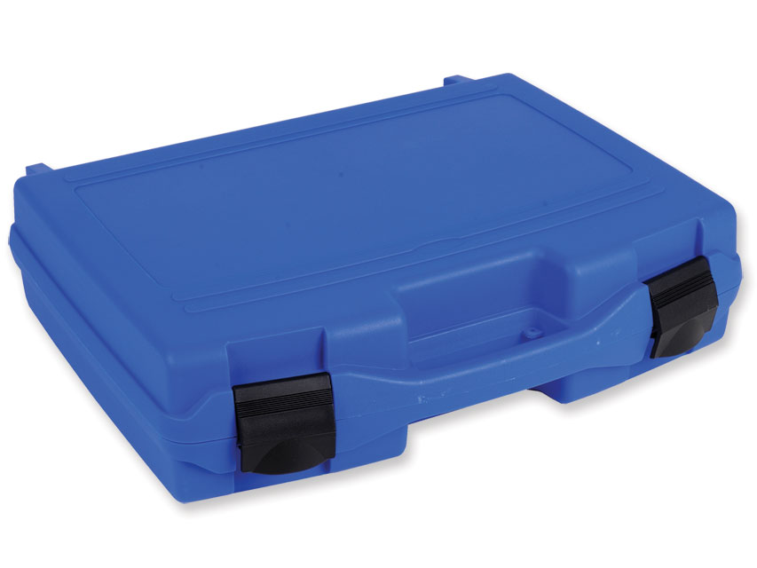 Koferis plastmasas zils