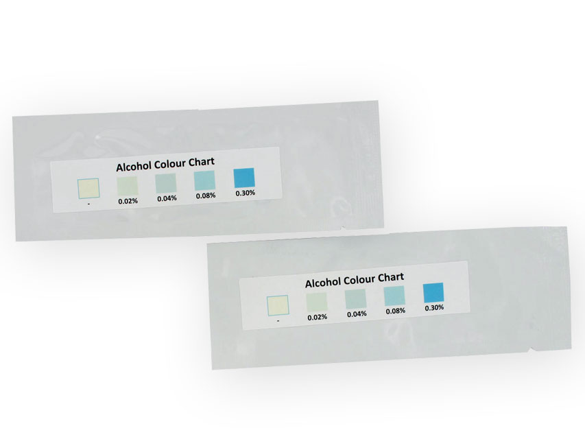 SALIVA ALCOHOL TEST STRIPS