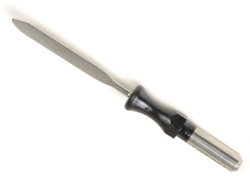 Asmeņa elektrods diam. 4 mm.5.5 cm.Autoklavējams