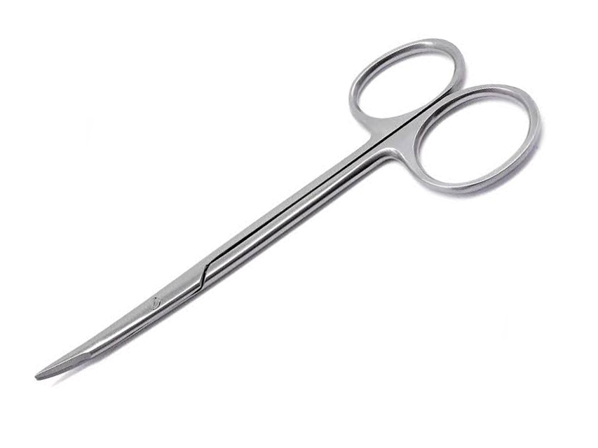 Stīvensa sadalīšanas šķēres, izliektas neasas- 11,5 cm