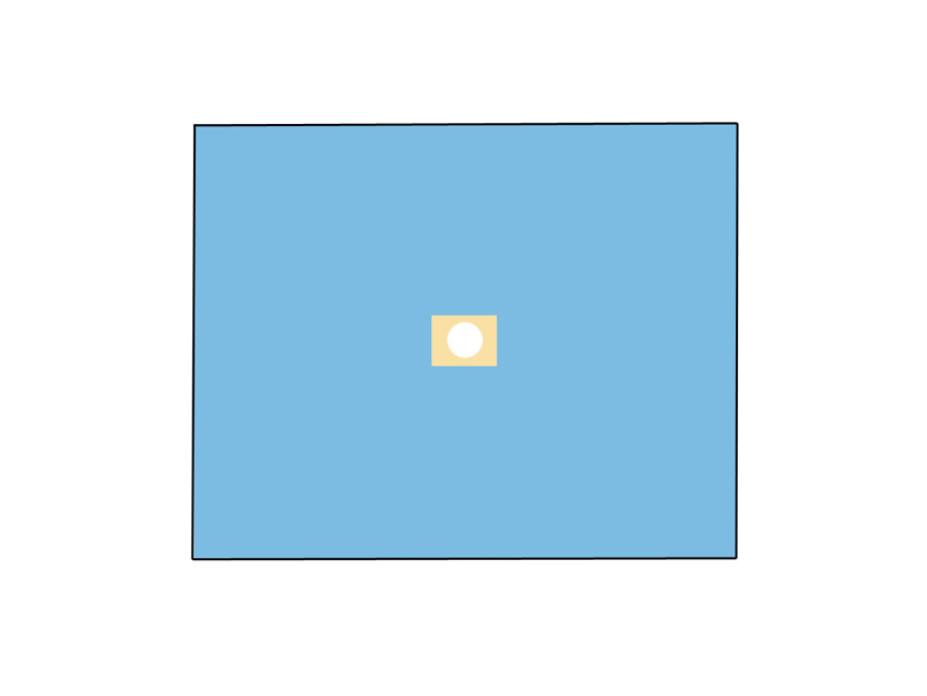 Ķirurģiskais pārklājs 120x150cm ar atveri 10cm, STERILS N25