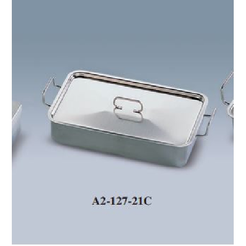 Instrumentu trauks ar vāku un rokturiem 360x210 mm