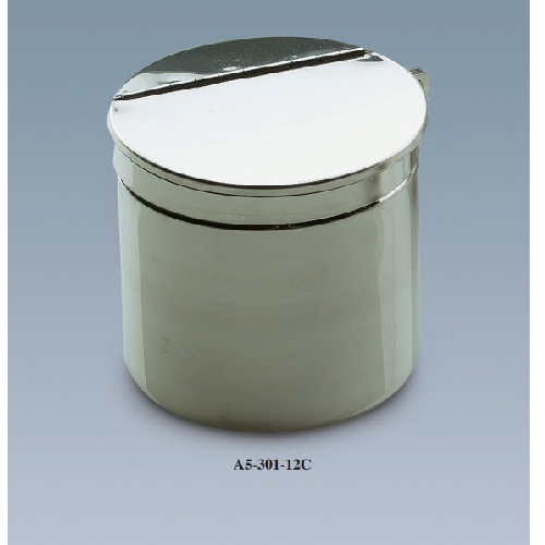 Nerūsējošā tērauda uzglabāšanas burka Ø 120x120 h mm