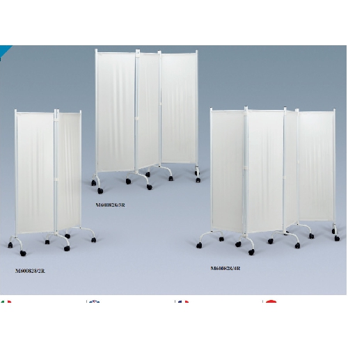Aizslietnis - 4 sekciju - uz riteņiem