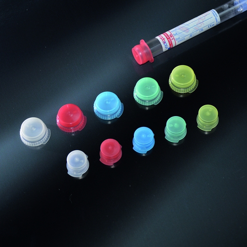 920822 Vāciņi vakuuma mēģenēm. D=12-13 mm. zili. N1000 1 iepak.