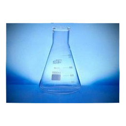 Koniska kolba ar platu kakliņu,3000ml, H=310, D=187, N1