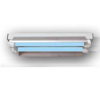 Industriāla baktericīda lampa NBV 2x36 IP 65, 2x36w, ar folija aizsargpārklājumu, stiprināma pie sienas/griestiem