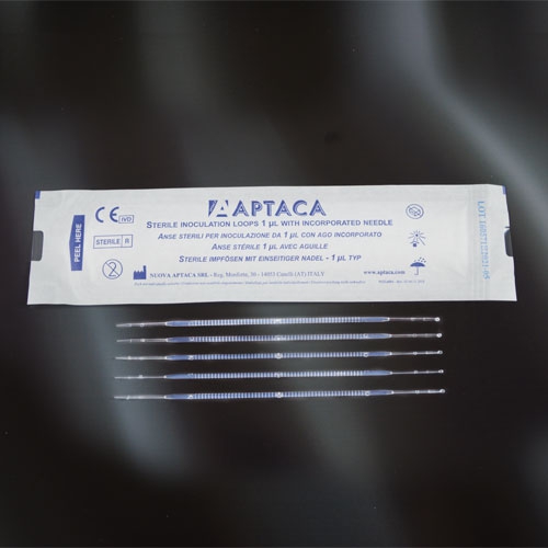 Sterilas cilpas baltas no polistirola 1mkl - iepakojumā N20 (1000 gab. iep.) (kastē 2000 gab.)