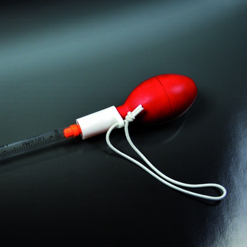 in red rubber and silicone1pcs