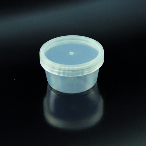 in pp vol. 30 ml. diam.57x34 mm. neutral screw cap. ind. wrapped400pcs