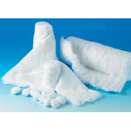 Medicīniska vate rullī 250g. (100% kokv.)