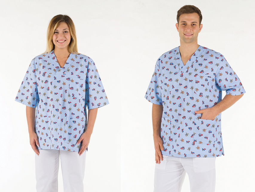 Krekls, kokvilnas, raibā krāsā, XL