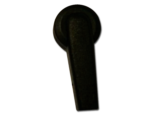 4 mm clips-adapters, melns N10
