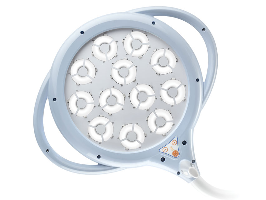 Pentaled 12 LED lampa, uz riteņiem (ar uzlādējamu akumulātoru)