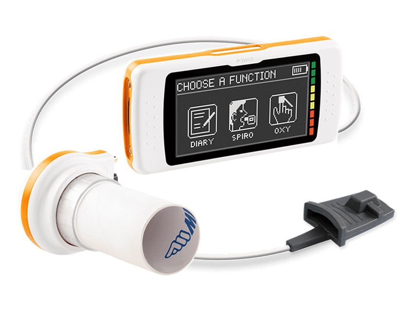 Spirometrs Spirodoc + oximeters + winspiro pro software