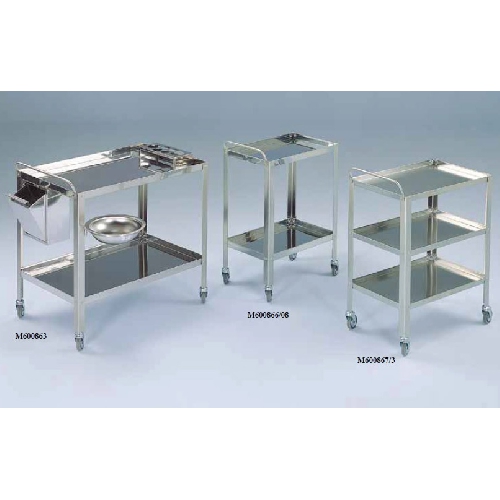 Instrumentu ratiņi ar 3 plauktiem (70x50x80 cm)