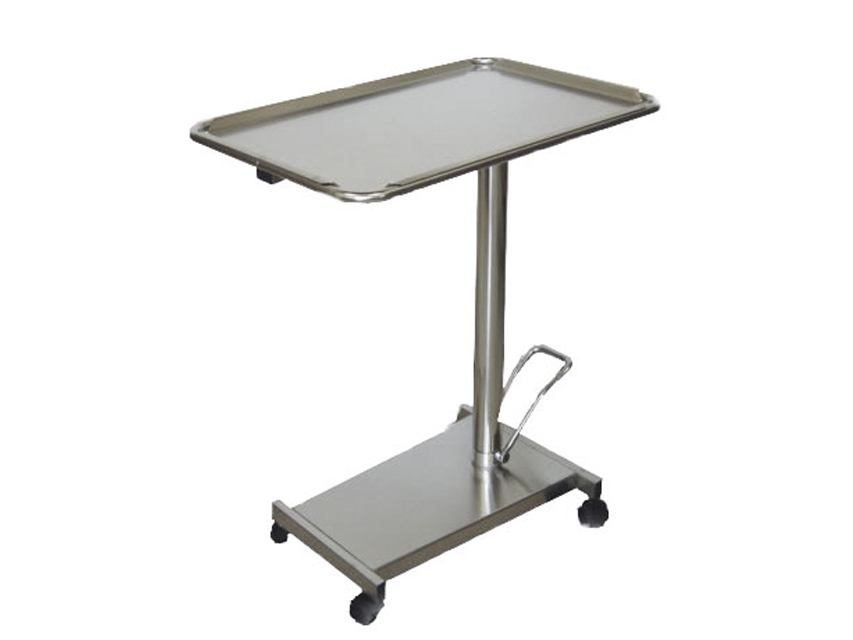 Hidrauliski regulējams instrumentu galds Mayo