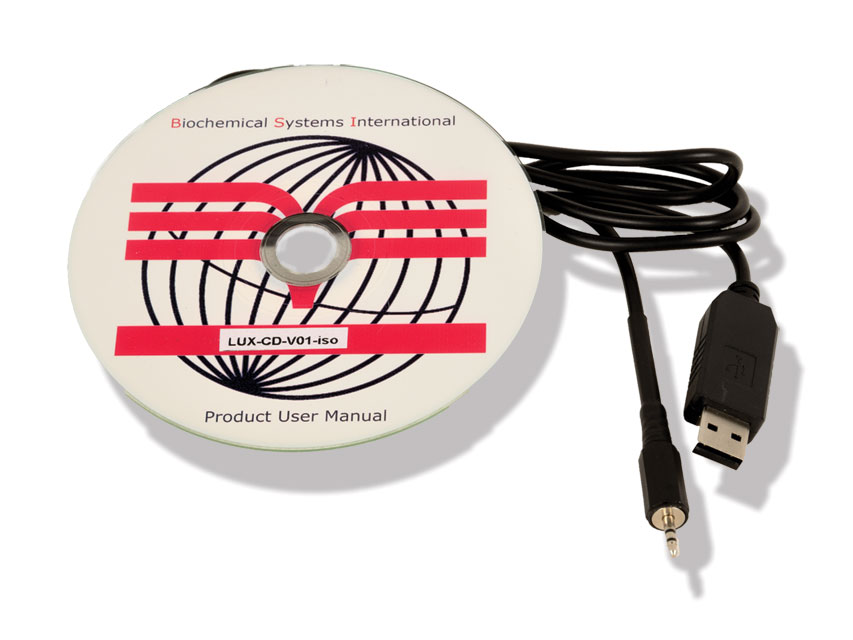 Programmatūra (CD + kabelis)