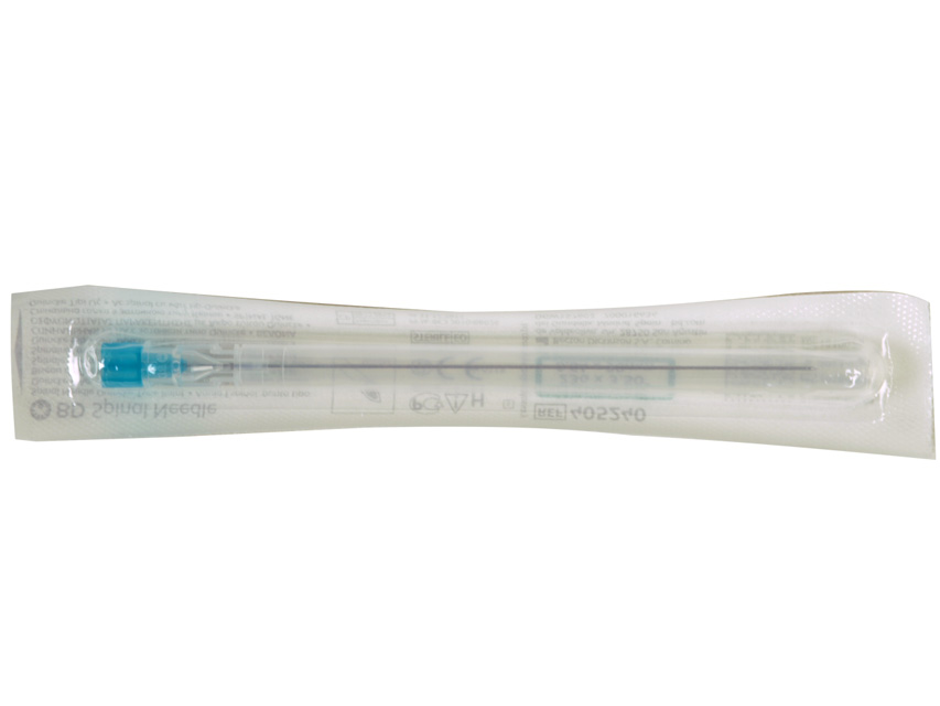 BD Quincke adata 23G (0,64x90mm) N25