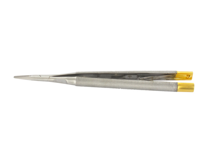 Gold Castroviejo adatas turētājs - 13 cm